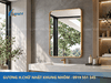 Gương Hình chữ nhật khung nhôm