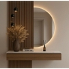Gương LED bán nguyệt