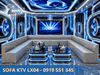 Sofa Karaoke Hiện Đại LX04