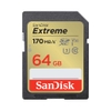 Thẻ nhớ SDXC SanDisk Extreme U3 V30 64GB 170MB/s SDSDXV2-064G-GNCIN