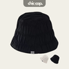 Mũ Bucket Xốp Trắng Đen Thời Trang NBHD CC42