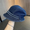 Mũ Nón Nồi Beret Jean Denim Đính Cúc Thời Trang Cá Tính CC29
