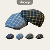 Mũ Nồi Beret Mỏ Vịt Kẻ Caro Thời Trang CC66