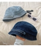 Mũ Nón Nồi Beret Jean Denim Đính Cúc Thời Trang Cá Tính CC29