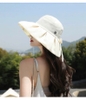 Mũ Lụa Satin JY Xẻ Nơ Rộng Vành Chống Nắng CC70