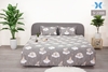 Bộ Chăn Ga Gối Elan Cotton Sateen Chần Bông