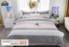 Bộ Chăn Ga Gối Kim Cương Vip Hoa Mã 303