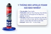 Báo giá keo bọt nở Apollo Foam 1 thùng (12 chai) – Có VAT, phiếu xuất kho, giao ngay Hà Nội