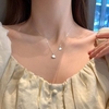 Dây chuyền thả hai quạt độc đáo HY - N66219-2