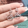 Khuyên nụ chữ F thời thượng 2.92VG2.E