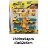 Vỉ 4 xe công trình (MS-7899c)