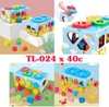 Hộp học các hình khối - số bằng gỗ TL-024