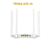 Bộ phát Wifi Tenda AC5 Chuẩn AC1200 - V3 Trắng - 4 Ăngten