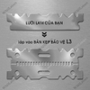 Miếng Kẹp Bảo Vệ Lưỡi Lam L3  – Chống Xước Da  –  Cạo Râu, Tóc An toàn giá tốt