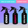 Bình Xịt Nước Cắt Tóc Nam Nữ B8 Black Plastic Skin Fade 500ml