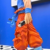 Mô Hình Tiệm Tóc Barber Son Goku Super Saiyan Blue Decor Cao 30cm