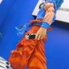 Mô Hình Tiệm Tóc Barber Son Goku Super Saiyan Blue Decor Cao 30cm