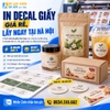 Tem decal giấy giá rẻ, lấy ngay