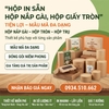 In Hộp Nắp Gài, Hộp Giấy Tròn - Tiện Lợi, Đa Dạng Kiểu Dáng