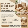 Hộp kraft thân thiện môi trường