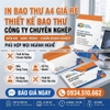 Bao thư A4 đựng hồ sơ, tài liệu