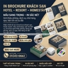 Brochure khách sạn, resort sang trọng