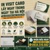 Card visit lấy ngay trong ngày