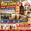 Tem cuộn dán nhanh cho máy dán nhãn