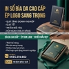 Sổ bìa da cao cấp, làm quà tặng
