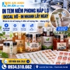 Tem niêm phong nắp lọ, bóc là rách