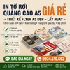 Tờ rơi A5 phát tay tiết kiệm
