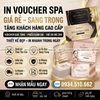 Voucher cho spa, nail, thẩm mỹ