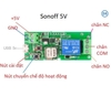 Mạch điều khiển bật tắt từ xa qua wifi (Mạch sonoff 5v) G7-2