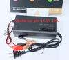 Bộ sạc pin sắt LiFePO4, sạc pin lithium 4S 14.6V 10A Kẹp Đỏ Đen Loại ( có quạt ) G6-T3 (G3)