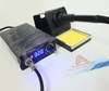 Bộ Trạm hàn T12-D QUICKO DIY, màn LED kèm giá gác,  tay chống cháy  G2-0