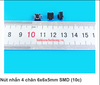 Nút nhấn 4 chân 6x6x5mm SMD (gói 10c) RK-81