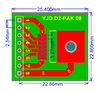 Đế chuyển YJD D2-PAK08 TO DIP-8 RK-103