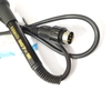 Tay Hàn Hakko 907 24V 50W đen chống cháy jack đực T3-C2 GT1