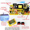 Mạch sạc bình 12V 24V 200Ah hiển thị LCD, Mạch sạc 200Ah kèm màn hình hiển thị và công tắc, dòng 12a tự ngắt khi đầy 1.5% G1-T4