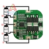 Mạch sạc pin 4S cell lithium sắt bảo vệ cell pin lithium sắt 4S-B20A 20A cell pin li-ion 4S 20A 14.8V 16.8V RK-166