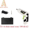 Tô vít điện, khoan điện mini, cổ xoay 90 độ Y4806 G7-6