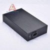 Vỏ hộp nhôm DIY BRZHiFi 1506 155x60x261mm thân đen mặt trắng