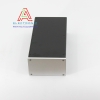 Vỏ hộp nhôm DIY BRZHiFi 1409 145x90x311mm mặt trắng thân đen