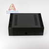 Vỏ hộp nhôm DIY BRZHiFi 120 430x120x313mm thân đen mặt trắng