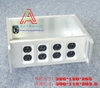Vỏ hộp nhôm DIY BRZHiFi BZ3212 3201x120x265mm màu trắng bạc