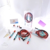 Que đo đồng hồ siêu nhọn dây chống cháy 1m2 ,đầu mũi kim đồng có thể thay thế kim đo + 4 mũi kim G7-T3 1.5%