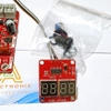 Bảng điều khiển timer máy hàn cellpin dùng MCU thay vì rơle thời gian để điều chỉnh thời gian dòng 40A RK-207