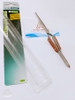 Nhíp gắp linh kiện tay cầm bằng gỗ, thép không gỉ,  nhíp thẳng 1PK-118T T4-A1