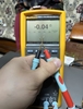 Que đo đồng hồ siêu nhọn dây chống cháy 1m, chân cắm vuông, đầu mũi kim đồng có thể thay thế kim đo + 4 mũi kim 1.5% G7-T3