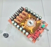 Mạnh khuếch đại công suất CLASS D 220W  160Wx2 12-36VDC , chip TDA7498E, mạch đỏ